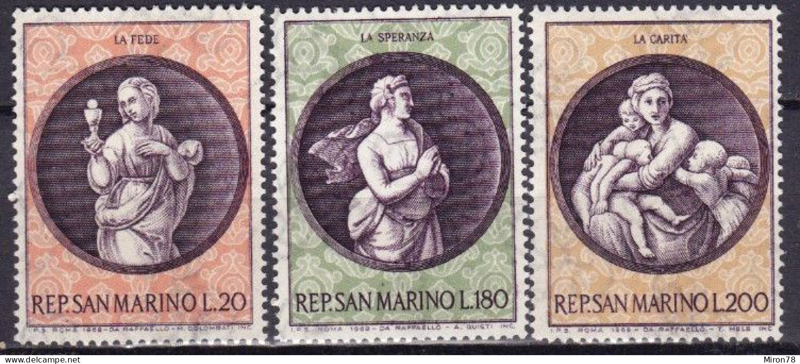Stamps SAN MARINO MNH Lot31 - Unused Stamps