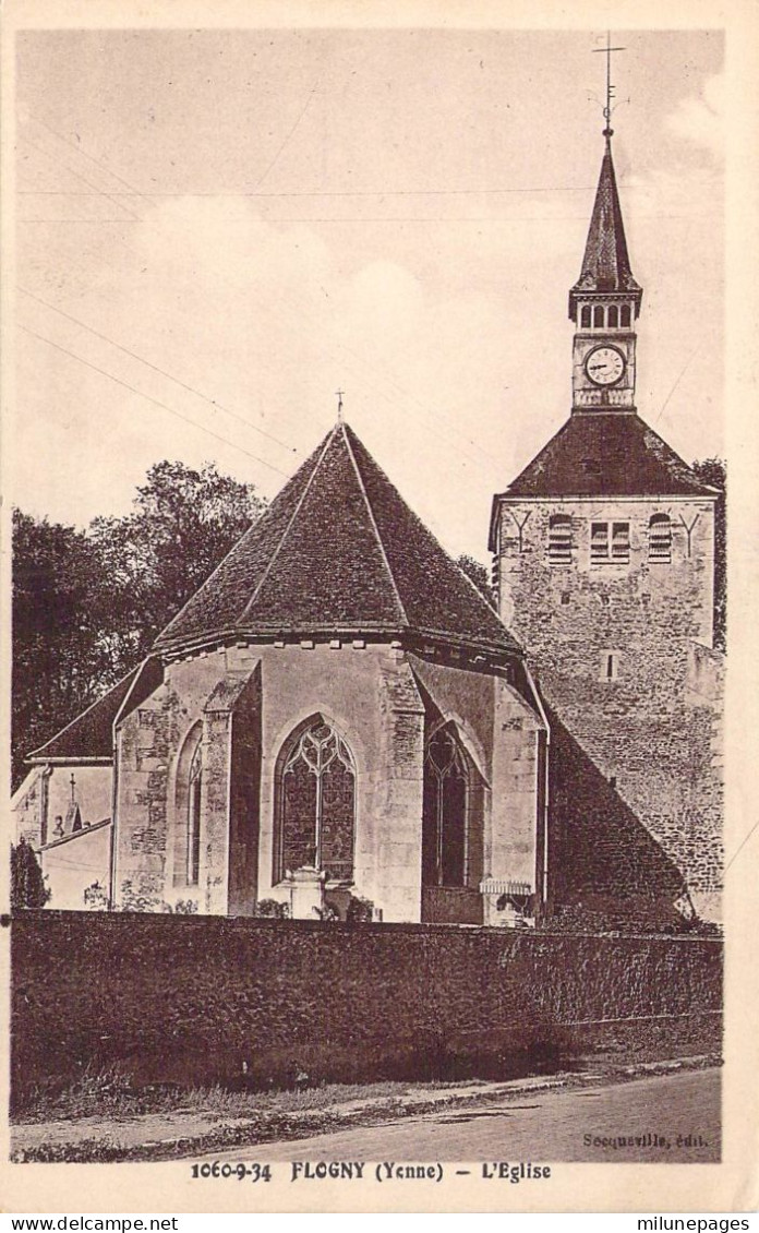 89 Yonne L'église De Flogny - Flogny La Chapelle