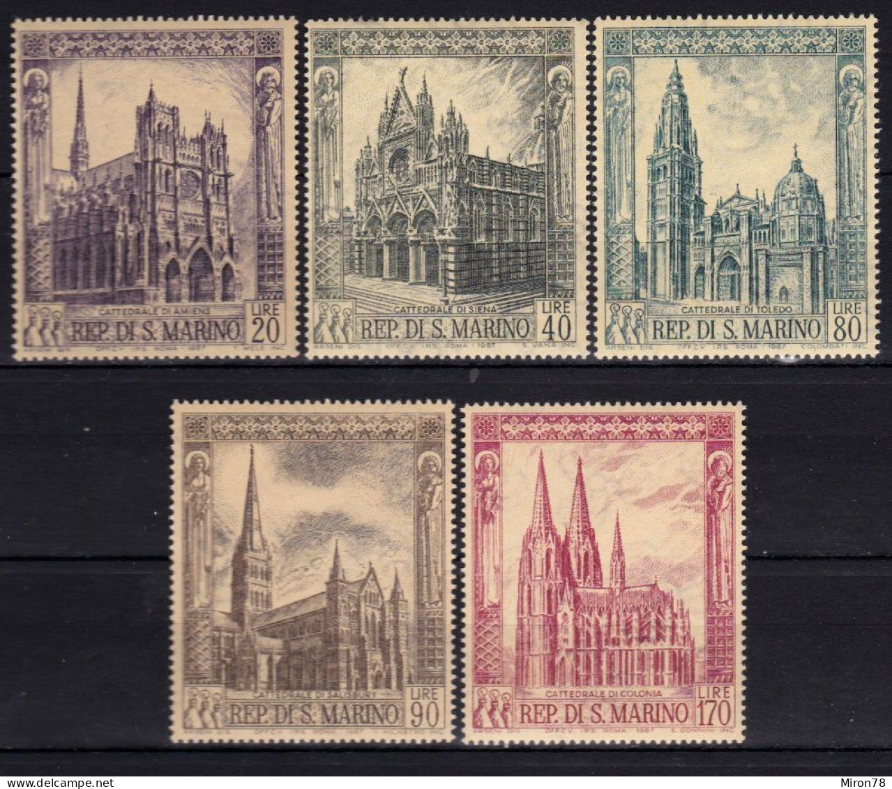 Stamps SAN MARINO MNH Lot44 - Ongebruikt