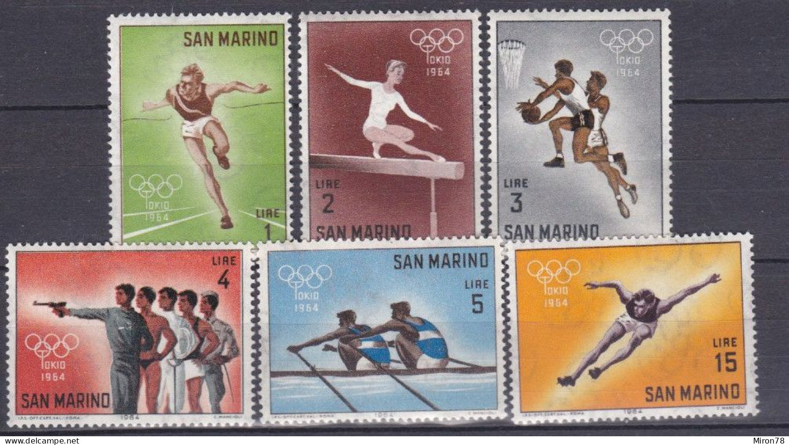 Stamps SAN MARINO MNH Lot50 - Unused Stamps