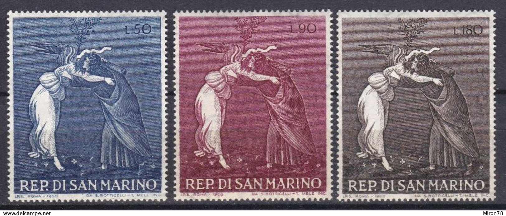 Stamps SAN MARINO MNH Lot52 - Unused Stamps