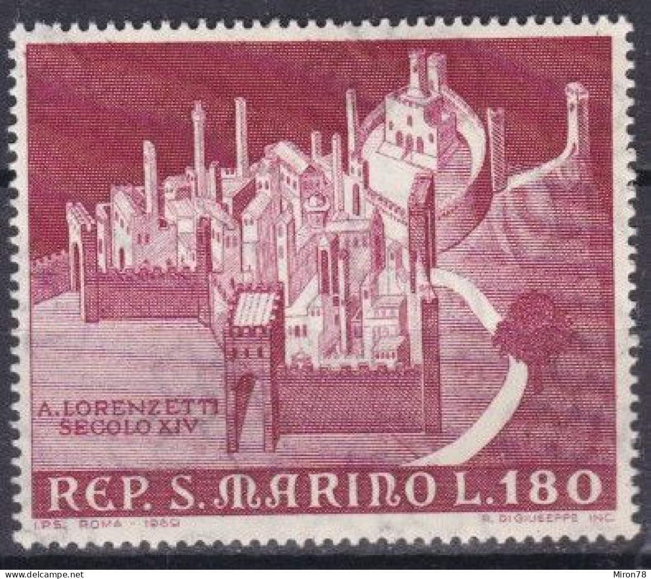 Stamps SAN MARINO MNH Lot57 - Unused Stamps