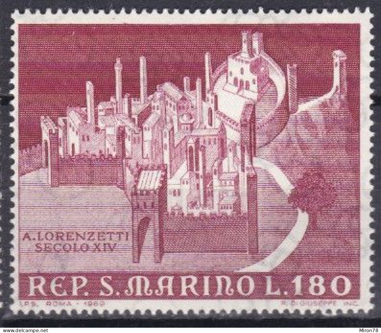 Stamps SAN MARINO MNH Lot58 - Unused Stamps