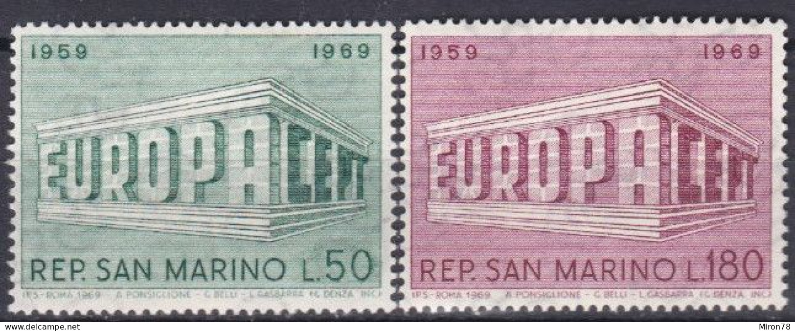 Stamps SAN MARINO MNH Lot60 - Unused Stamps