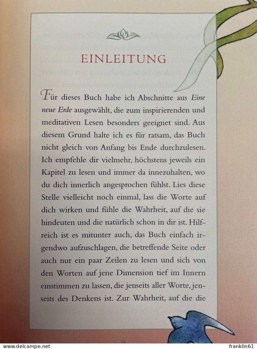 Die Einheit Allen Lebens : Inspirierende Texte Aus Eine Neue Erde. - Other & Unclassified