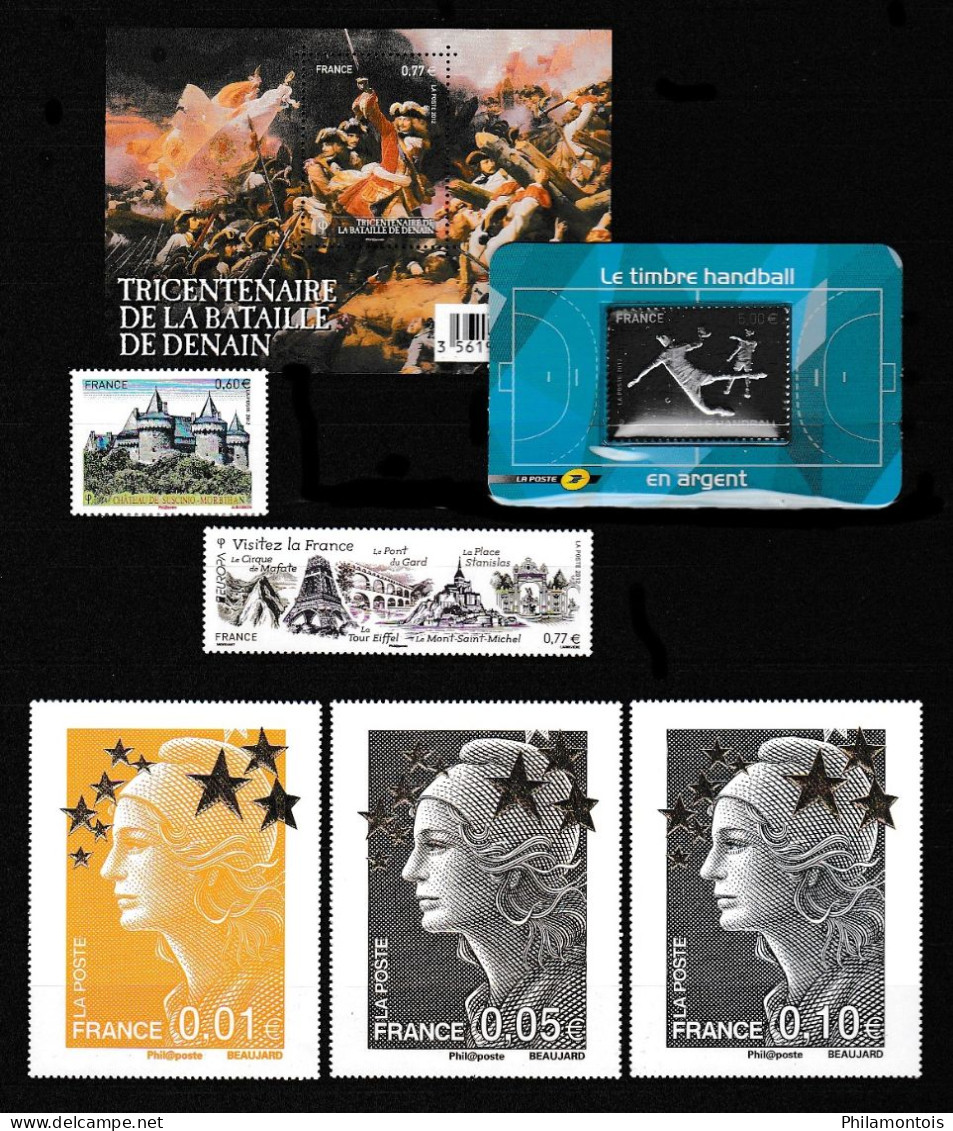 FRANCE - Année Complète 2012 - YT 4631 à 4710 + AA 738 + PA 75 + Serv. 153/155 - Neufs N** - Très Beaux. - 2010-2019