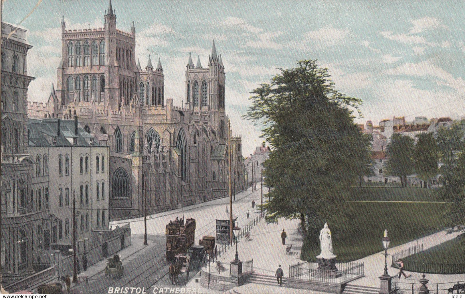 CC06. Vintage Postcard. Bristol Cathedral. - Bristol