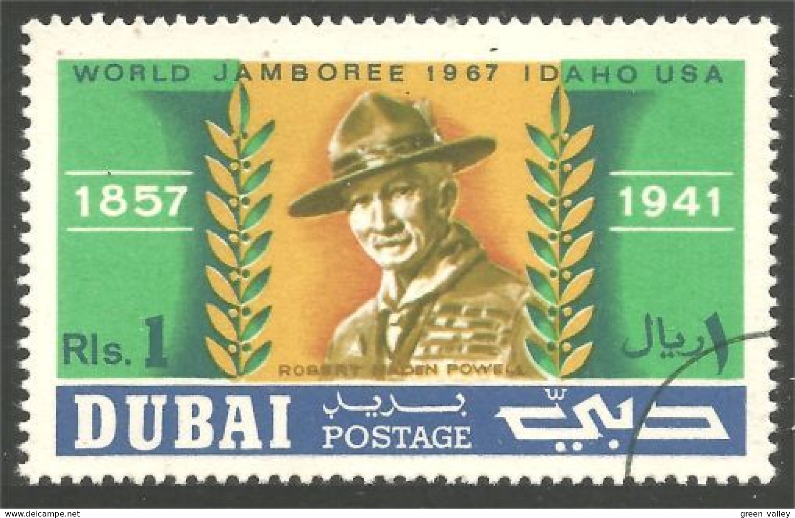 310 Dubai Scouts Scoutisme Padfinder Baden Powell (DUB-63) - Unused Stamps