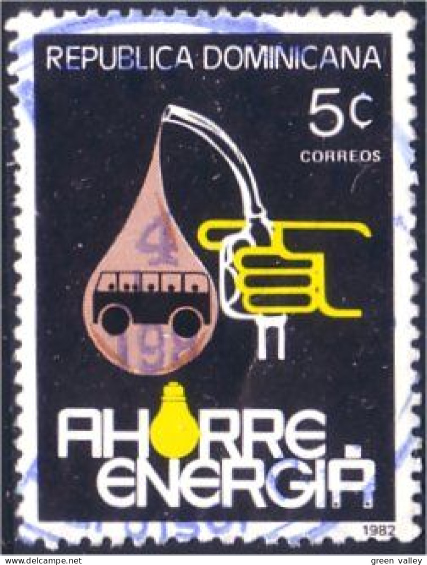 306 Dominicana Save Energy Oil Petrole (DMR-58) - Puentes