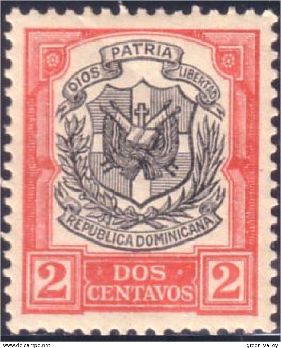 306 Dominicana Armoiries Coat Of Arms MNH ** Neuf SC (DMR-41) - Briefmarken