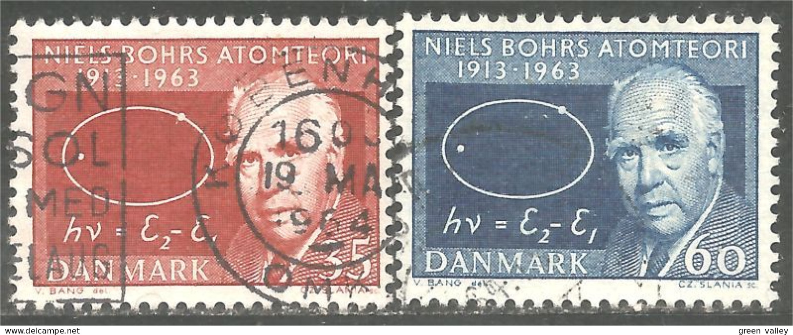 300 Denmark Niels Bohr Atom Atome Physique Physics (DMK-115) - Atomo