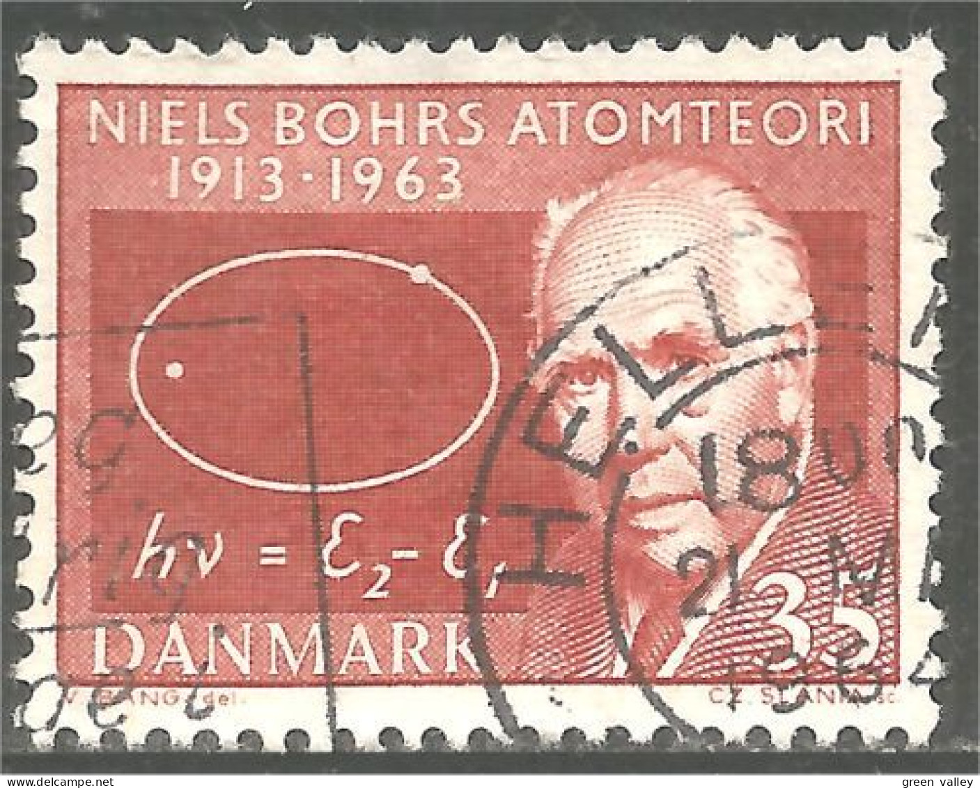 300 Denmark Niels Bohr Atom Atome Physique Physics (DMK-114a) - Atomo