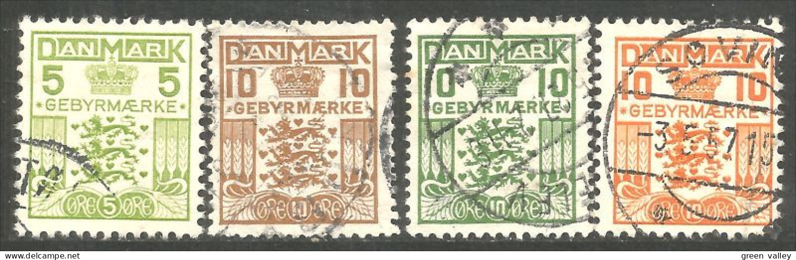 300 Denmark 1926-34 Gebyr (DMK-95) - Dienstmarken