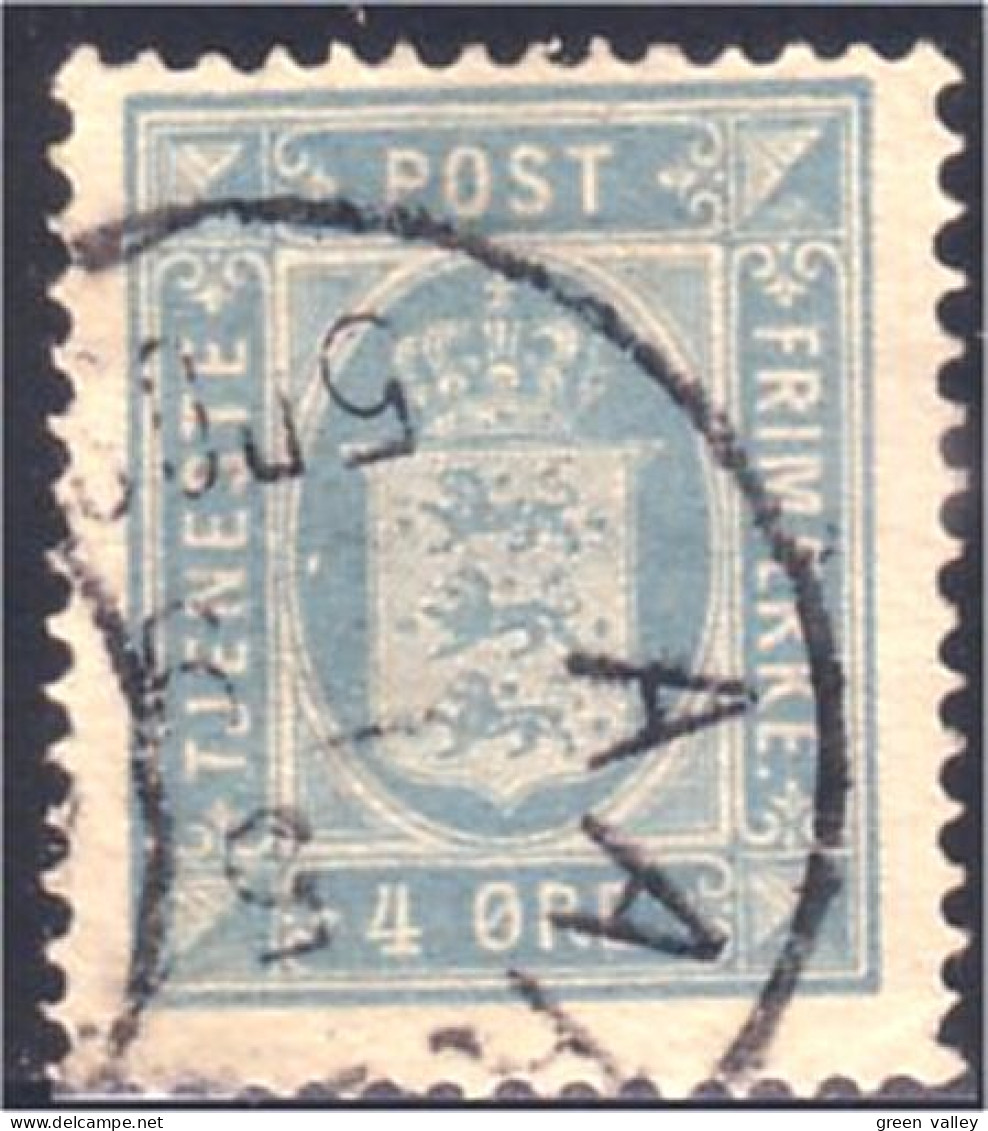 300 Denmark 4o Official (DMK-10) - Oblitérés