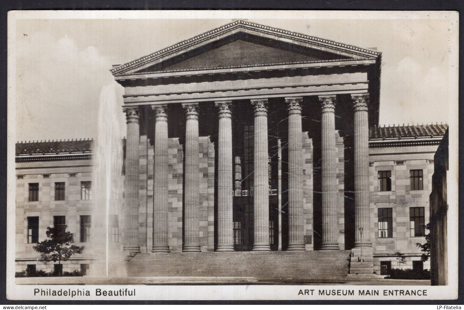 United States - Philadelphia - Art Museum - Main Entrance - Philadelphia