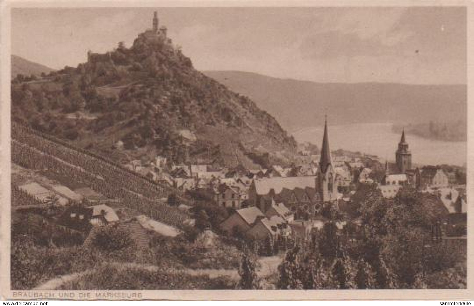 5950 - Braubach Und Die Marksburg - Ca. 1955 - Braubach