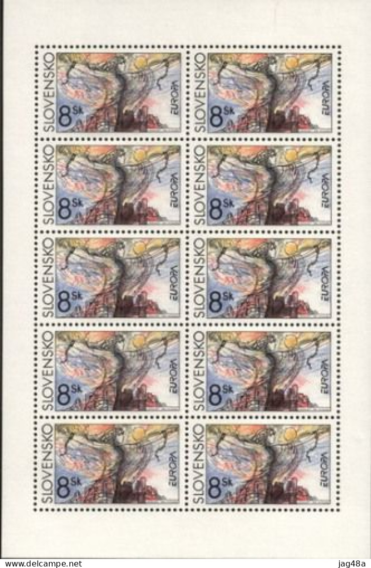 SLOVAKIA. 1995/EUROPA - Peace And Freedom[S/S].. MintNH. - Unused Stamps
