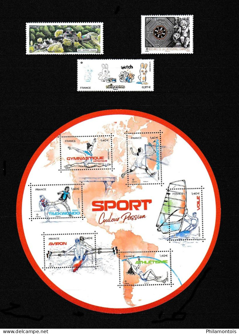 FRANCE - Année 2020 - Voir composition suivant scans joints - Neufs N** - Très beaux