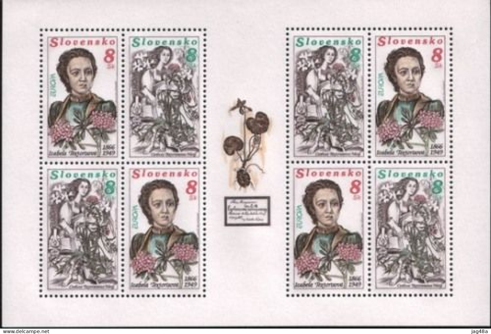 SLOVAKIA.  1996/Europa'96 - Izabela Texorisova.[S/S].. MintNH. - Unused Stamps