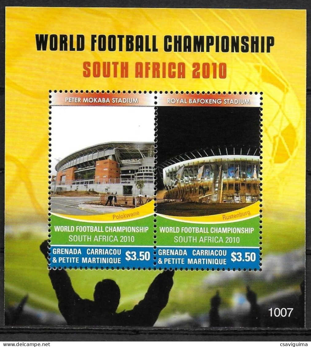 Grenada Grenadines - 2010 - World Cup - Yv Bf 620 - 2010 – South Africa