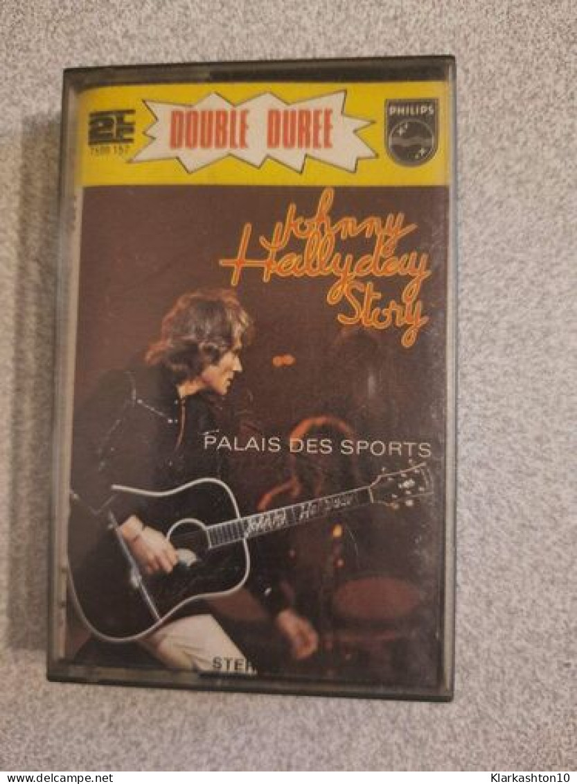 K7 Audio : Johnny Hallyday Story - Palais Des Sports - Cassettes Audio