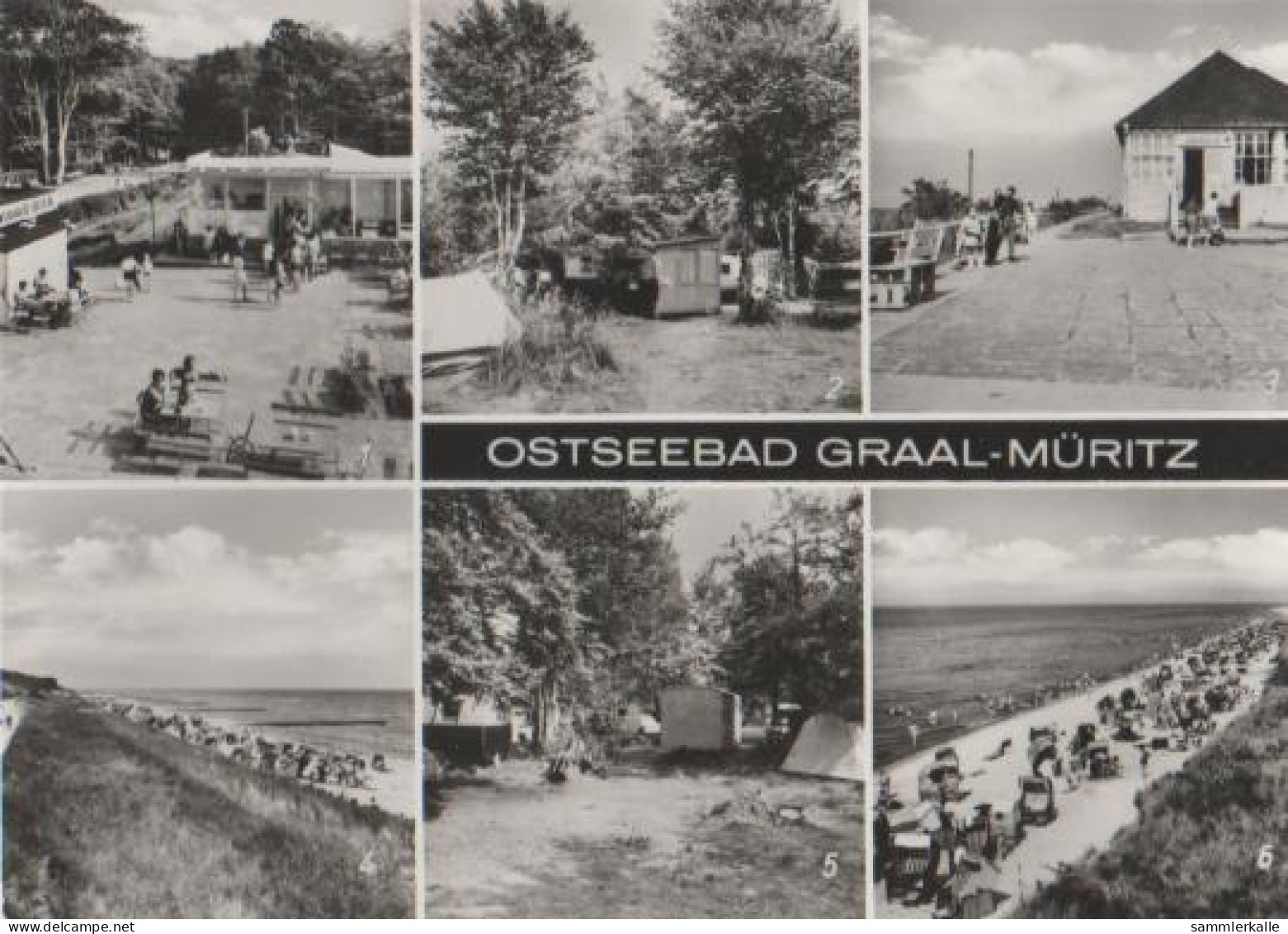 15677 - Ostseebad Graal-Müritz U.a. Cafe - Ca. 1975 - Graal-Müritz