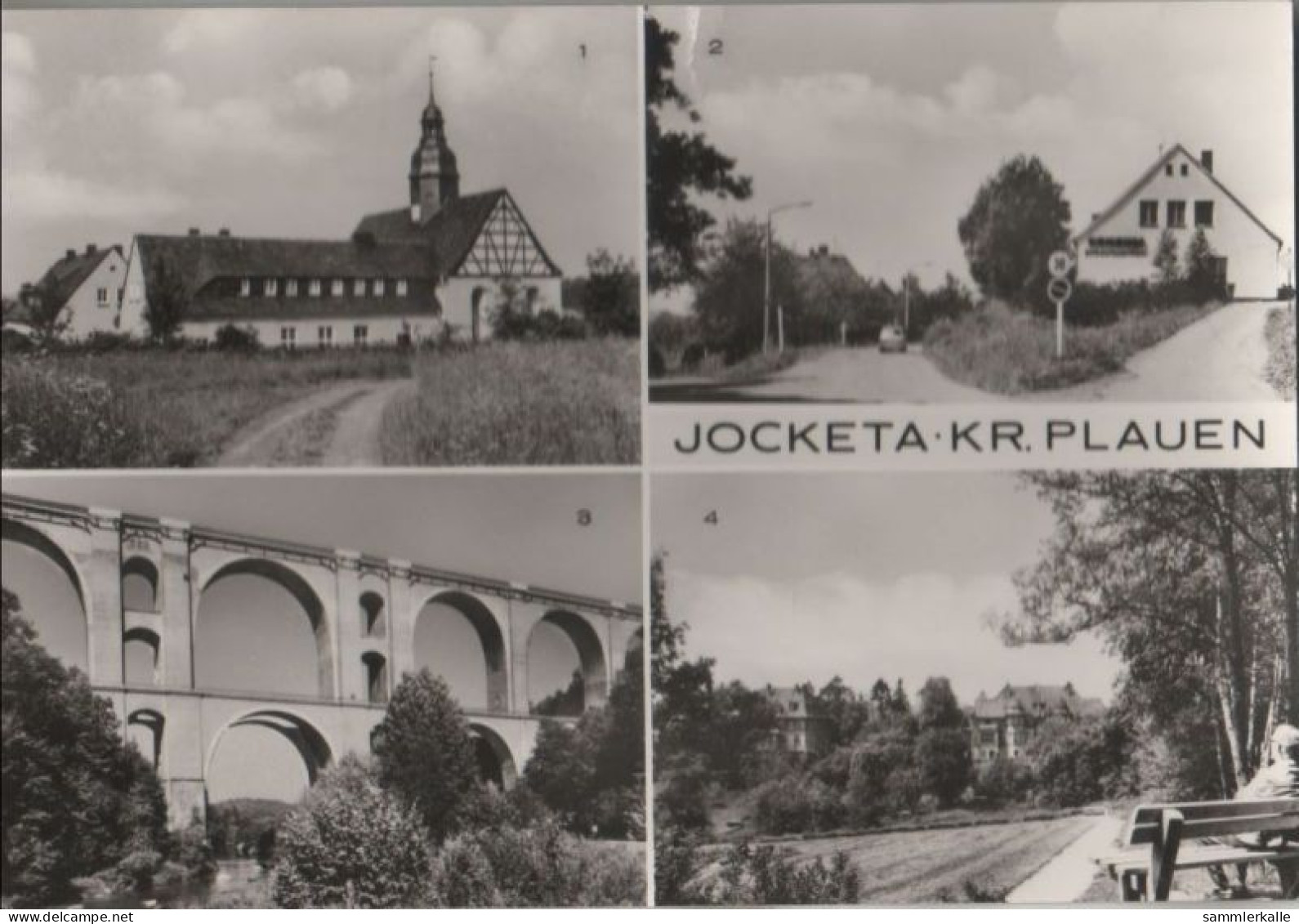 50627 - Pöhl-Jocketa - U.a. Elstertalbrücke - 1982 - Pöhl