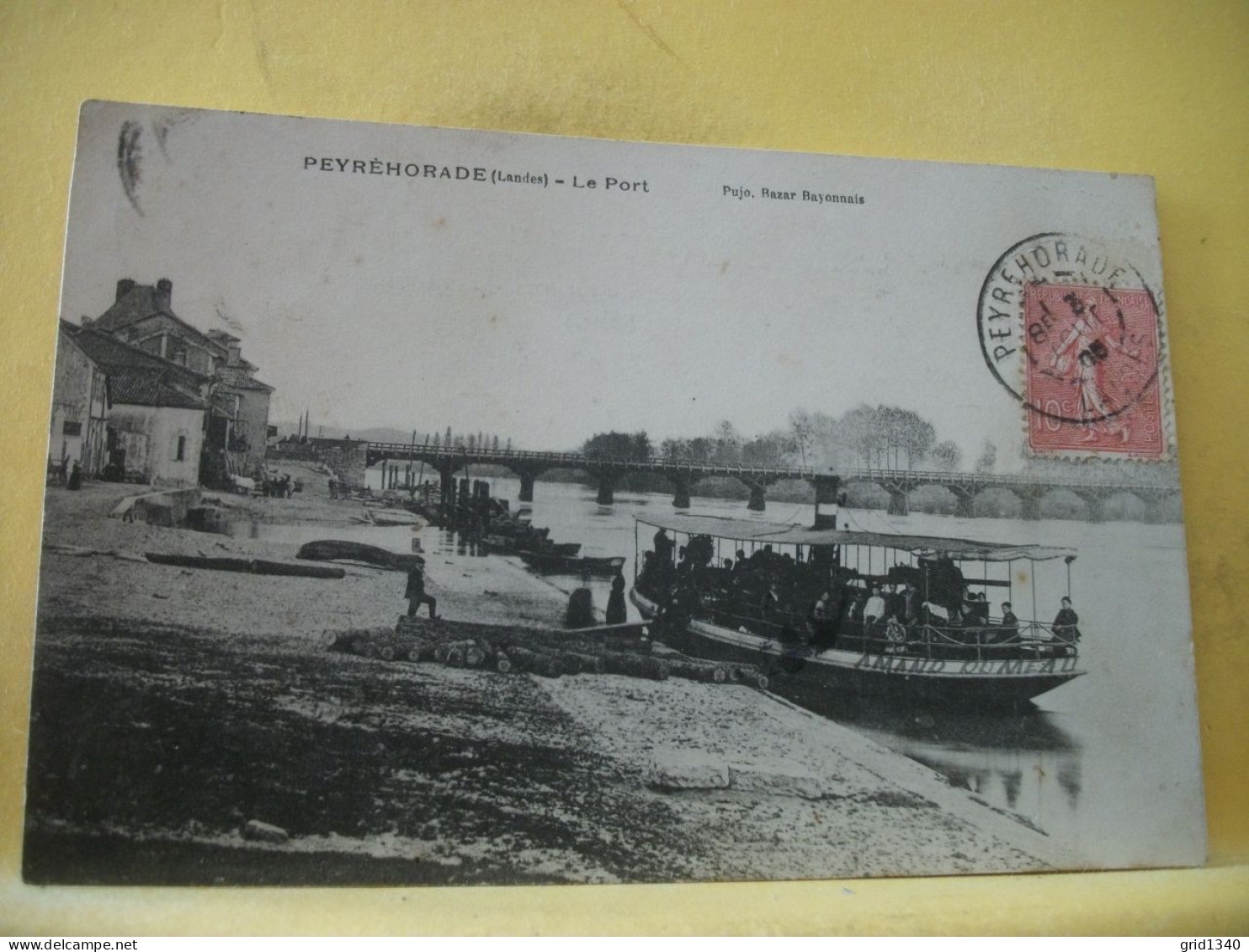 40 2613 CPA 1905 - 40 PEYREHORADE - LE PORT - ANIMATION. BATEAU DE PASSAGERS - Peyrehorade