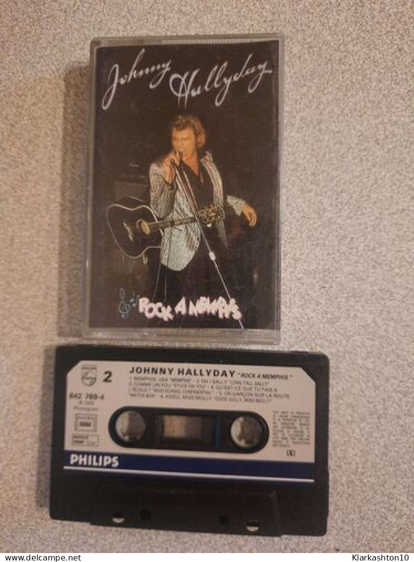 K7 Audio : Johnny Hallyday - Rock A Memphis - Cassettes Audio