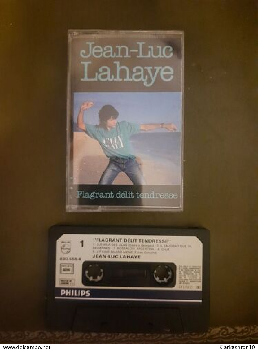 K7 Audio : Jean-Luc Lahaye – Flagrant Délit Tendresse - Cassettes Audio