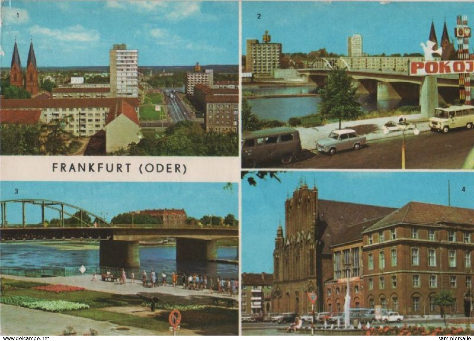 106586 - Frankfurt Oder - U.a. Rathaus - 1977 - Frankfurt A. D. Oder