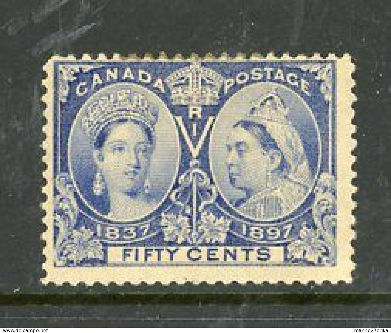 Canada MH Diamond Jubilee - Unused Stamps