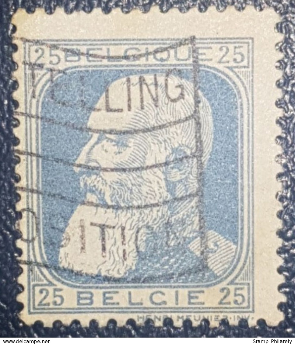 Belgium Used Stamp 1905 Classic King Leopold 25C - Other & Unclassified