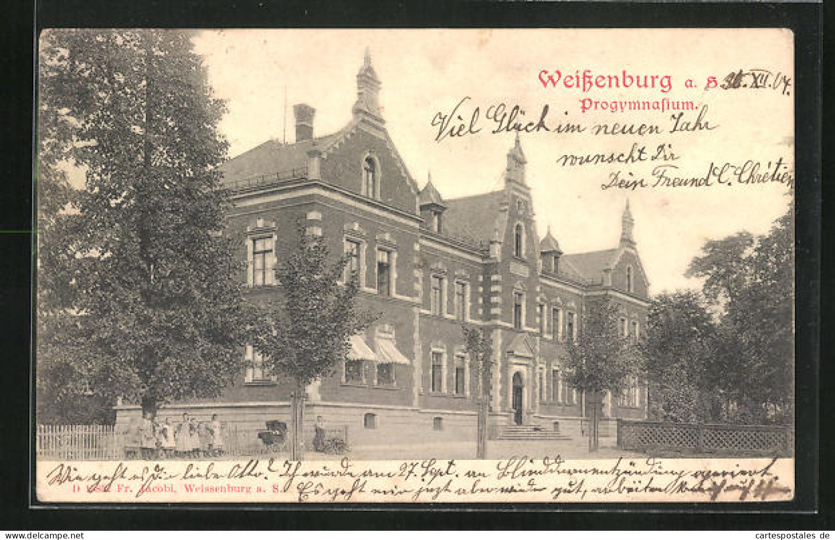AK Weissenburg A. S., Progymnasium  - Weissenburg