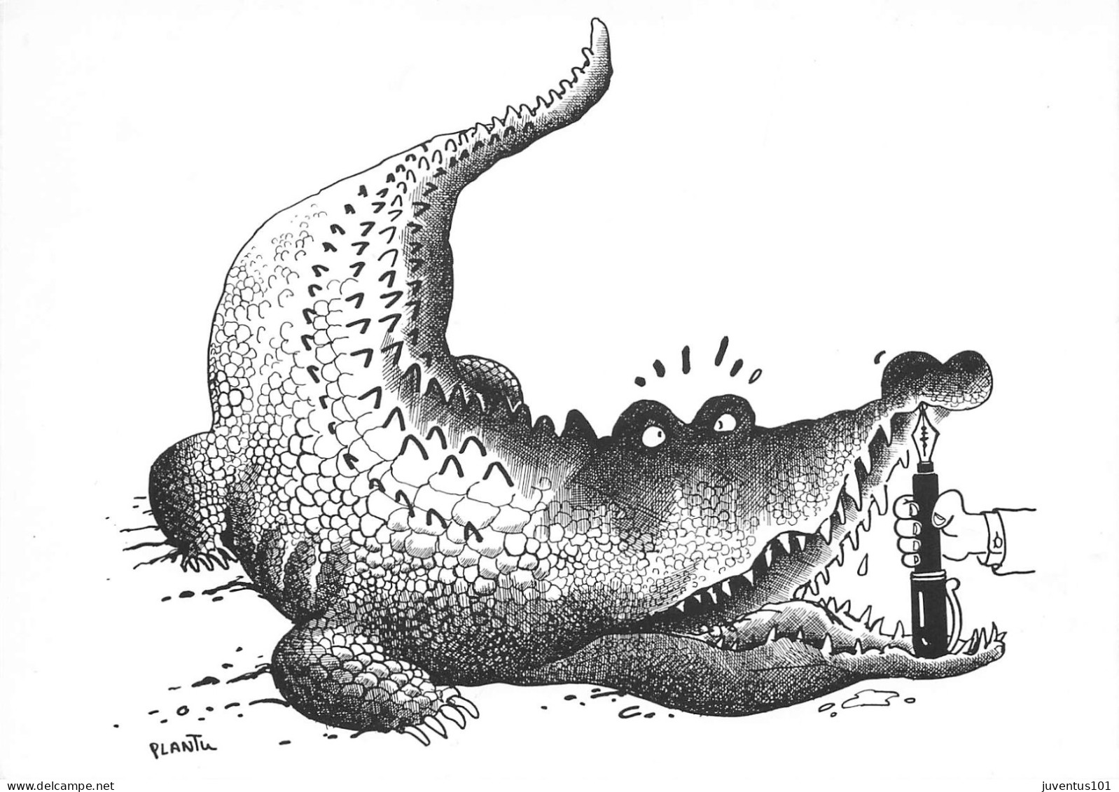 CPSM Illustration De Plantu-Crocodile        L2704 - Plantu