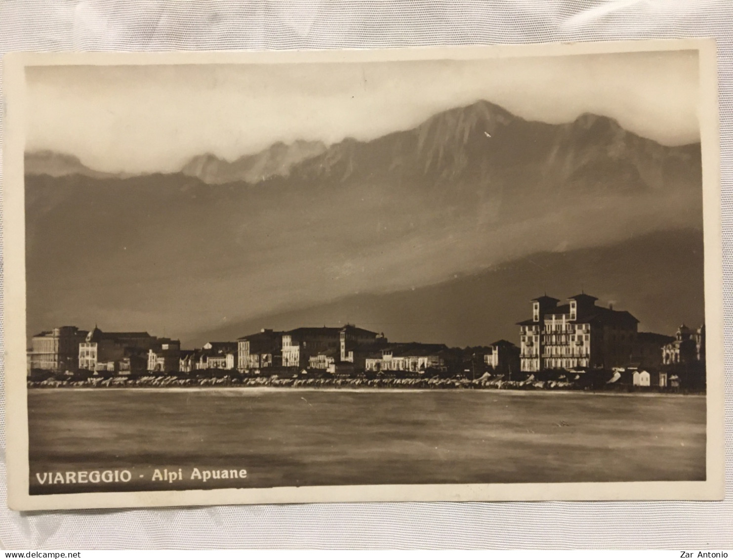 Real Foto Card-VIAREGGIO - Alpi Apuane A.S.V.  1920 - Viareggio