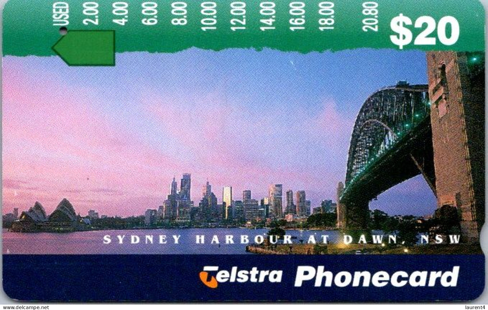 8-3-2024 (Phonecard) City at Night -  $ 5-5-10-20 Phonecard - Carte de téléphoone (4 cards)