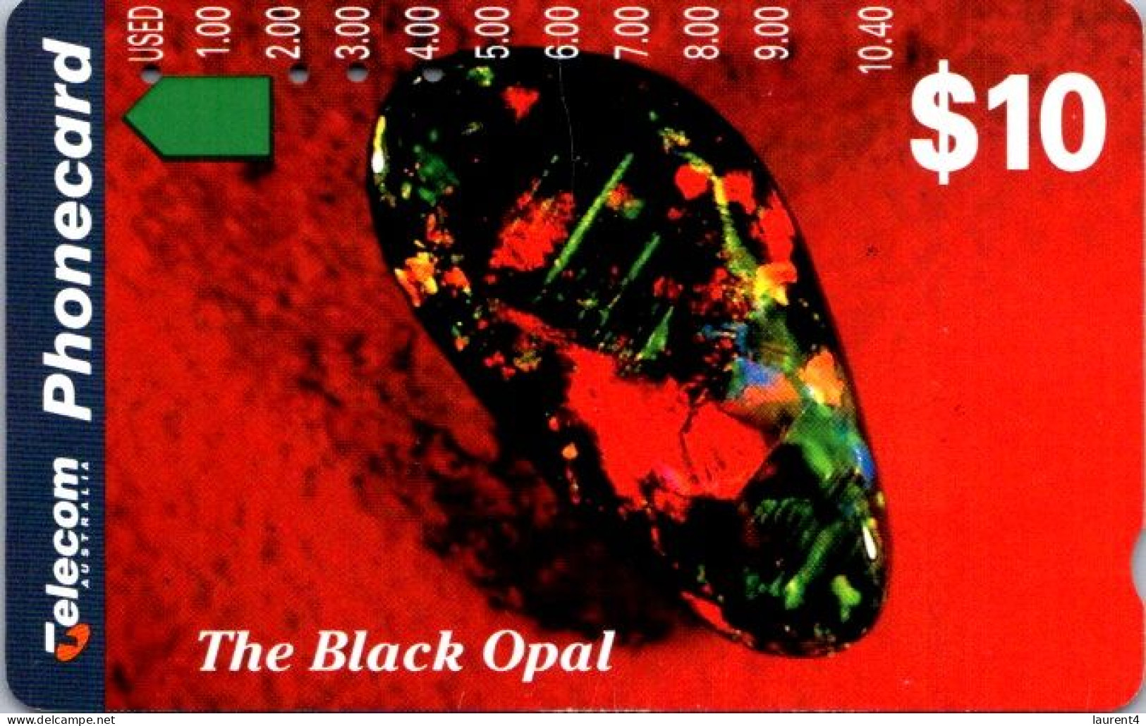 8-3-2024 (Phonecard) BLACK OPAL   - $ 10.00 Phonecard - Carte De Téléphoone (1 Card) - Australie