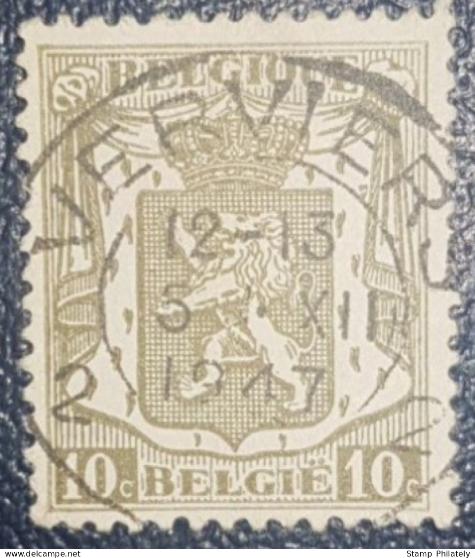 Belgium Postmark SON Stamp 1947 Verviers Cancel - Gebruikt