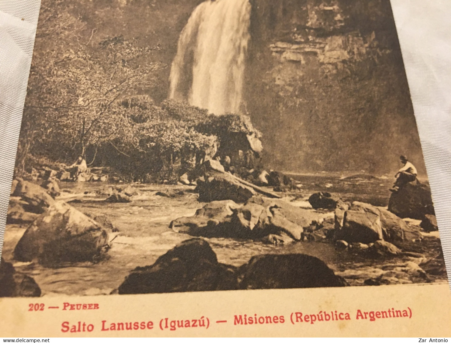 Tarjeta Postal-MISIONES Salto Lanusse  1920 Talleres Peuser - Argentinië