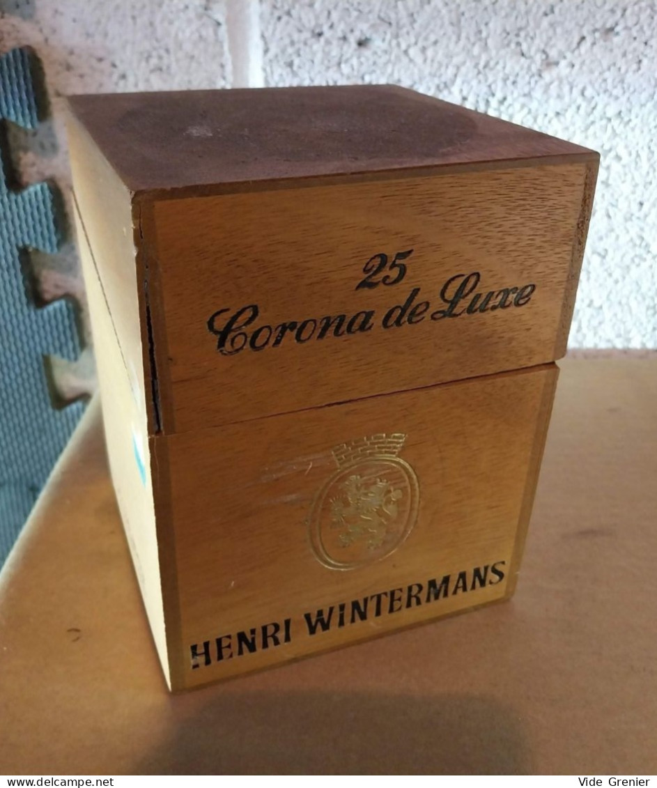 BOITE A Cigares / CORONA LUXE / Henri Wintermans - Boites à Tabac Vides