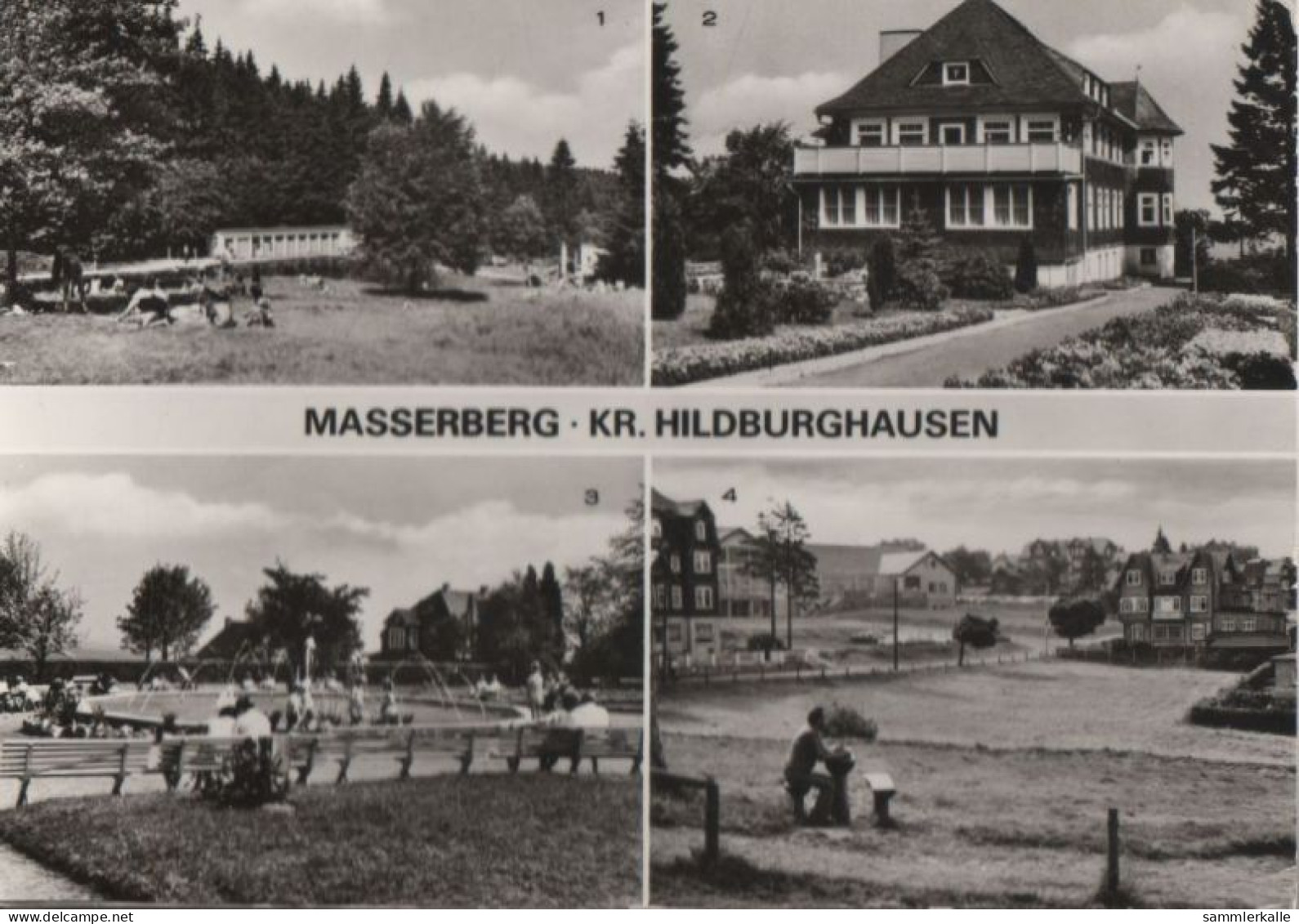 44010 - Masserberg - U.a. Kurpark - 1981 - Masserberg