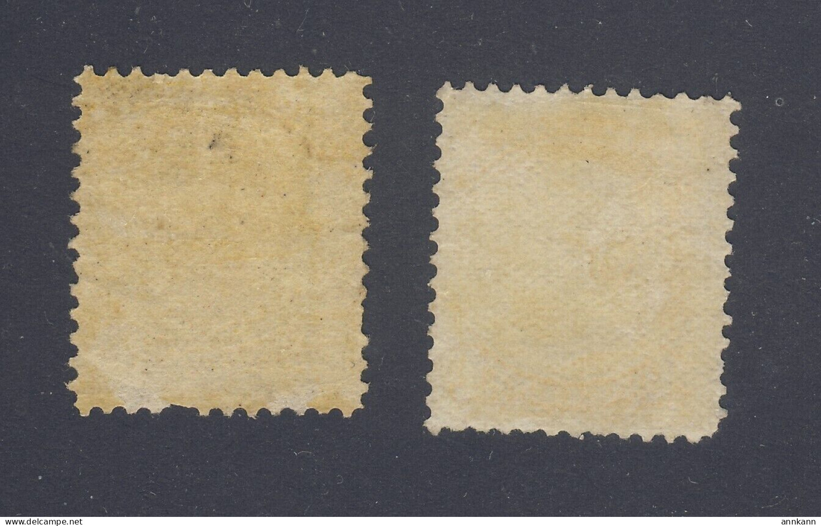 2x Canada Small Queen Mint Stamps #35-1c Fine #35i-1c VF Guide Value = $120.00 - Unused Stamps