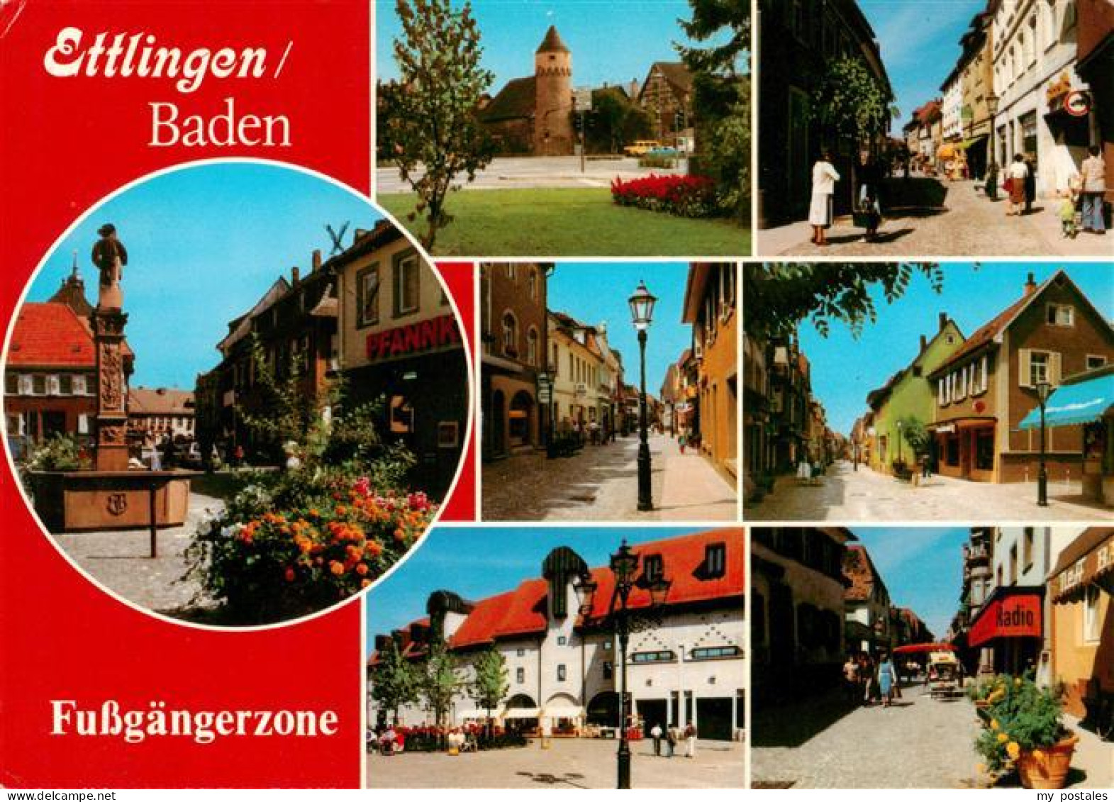 73923206 Ettlingen Motive Fussgaengerzone - Ettlingen