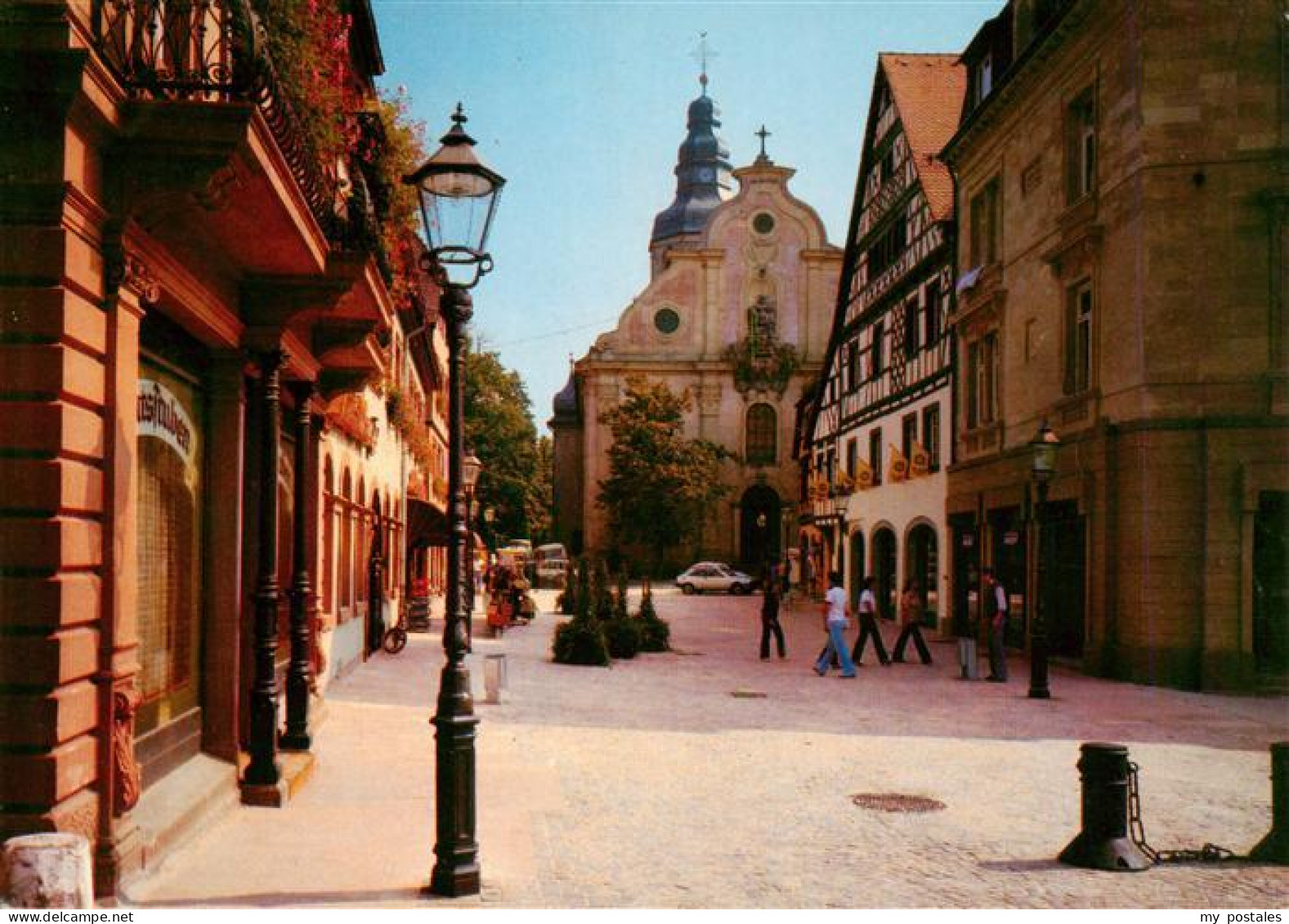 73923189 Ettlingen Kirchenplatz Mit Sankt Martin - Ettlingen