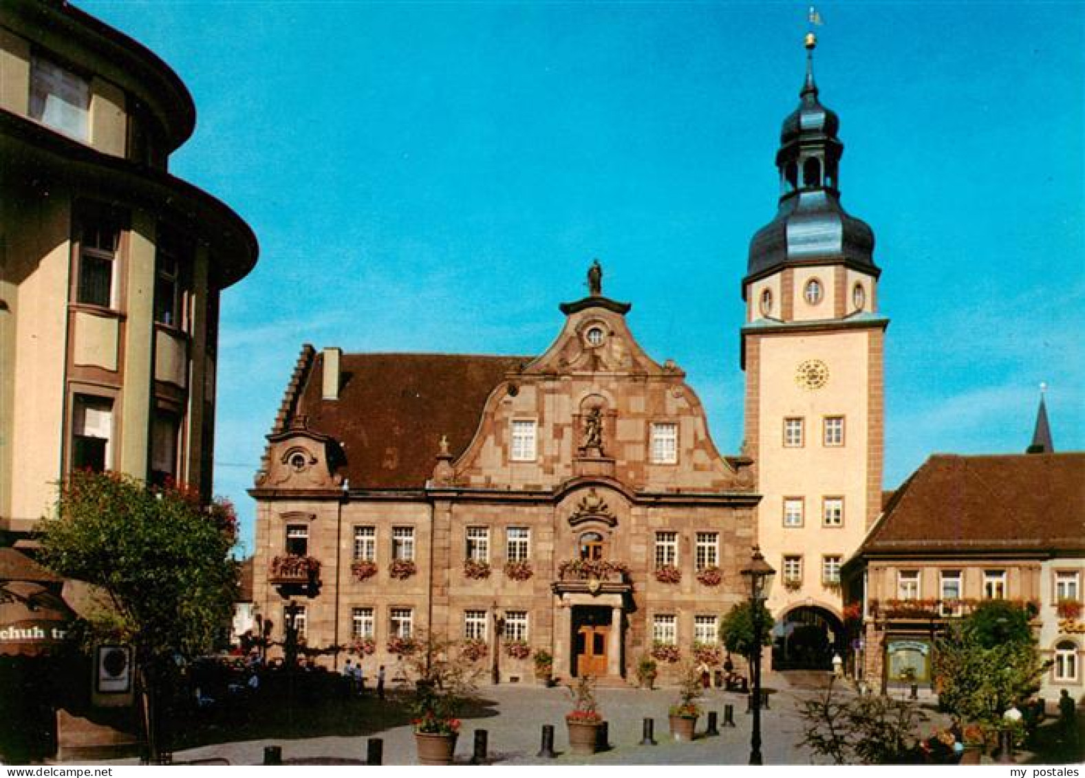 73923188 Ettlingen Rathaus Mit Rathausturm - Ettlingen