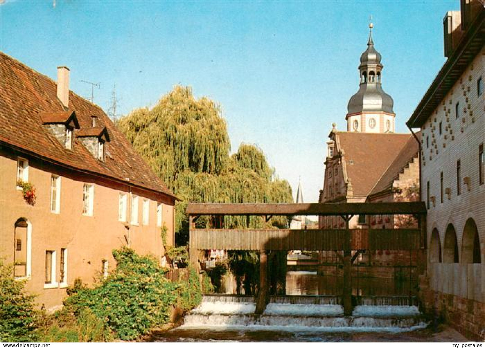 73923184 Ettlingen Malerische Holzbruecke Ueber Die Alb - Ettlingen