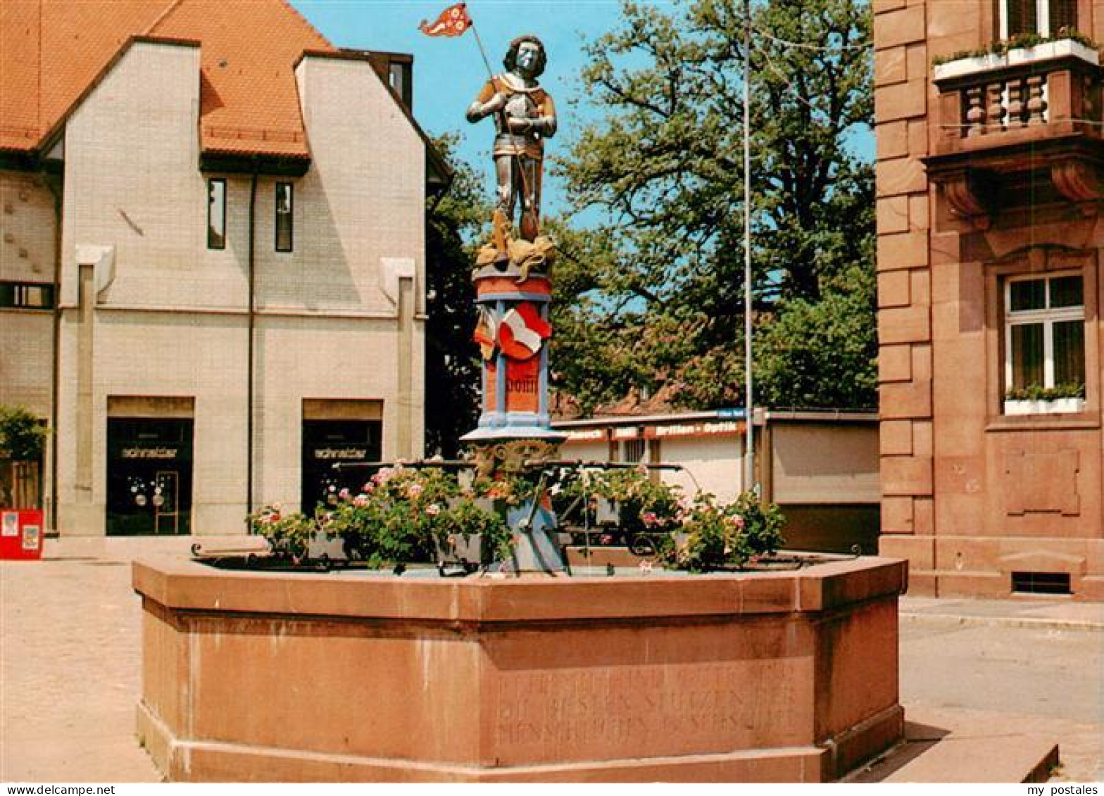 73923179 Ettlingen Marktplatz Brunnen - Ettlingen