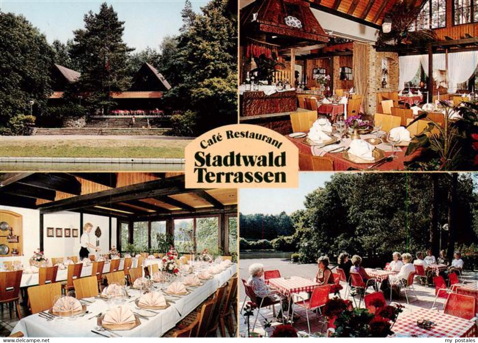 73881956 Bocholt Westfalen Cafe Restaurant Stadtwald Terrassen Gastraeume Bochol - Bocholt