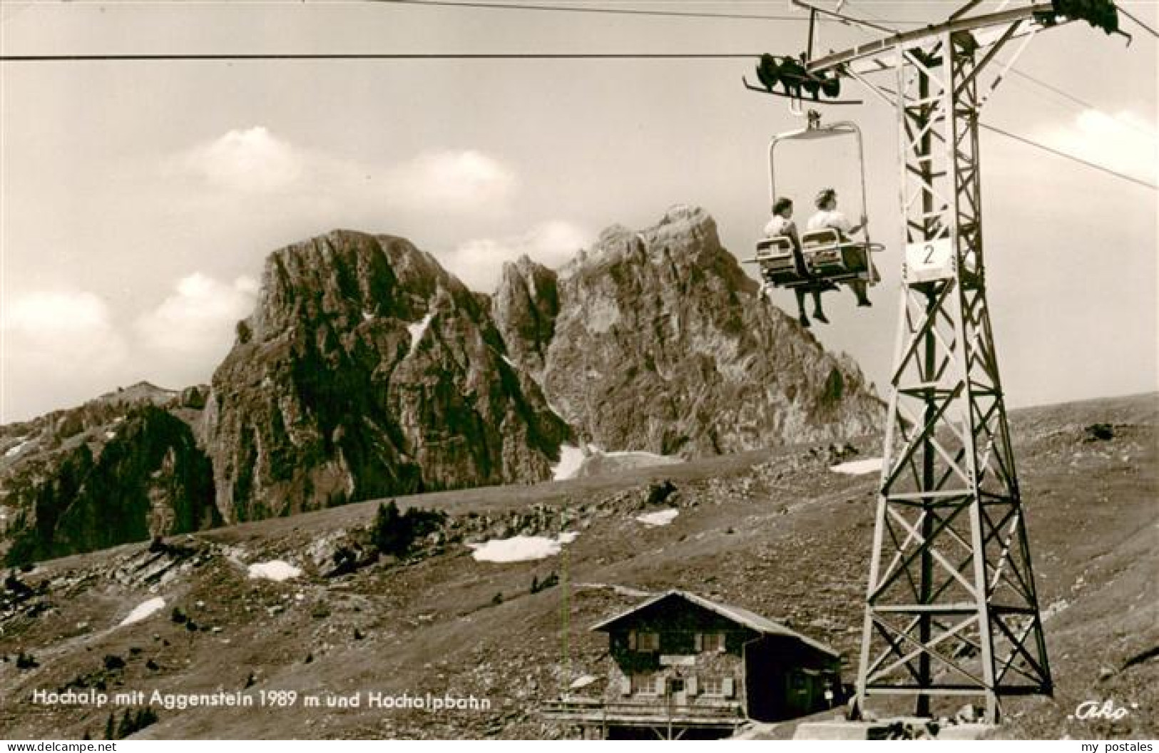 73881785 Aggenstein Pfronten Bayern Hochalp Und Hochalpbahn  - Pfronten